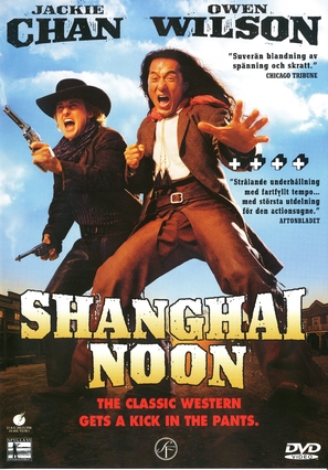 Shanghai Noon - Swedish DVD movie cover (thumbnail)