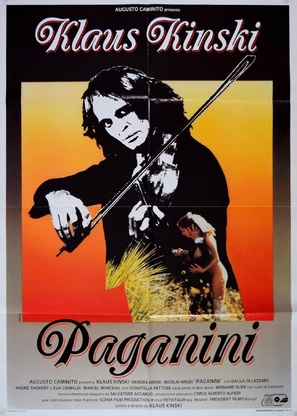Kinski Paganini - Italian Movie Poster (thumbnail)