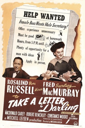 Take a Letter, Darling - Movie Poster (thumbnail)
