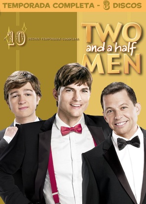 &quot;Two and a Half Men&quot; - Brazilian DVD movie cover (thumbnail)