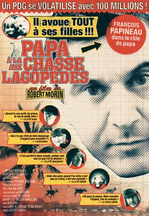 Papa &agrave; la chasse aux lagop&egrave;des - Canadian Movie Poster (thumbnail)