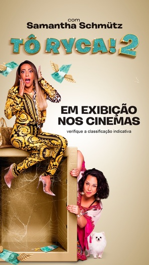 T&ocirc; Ryca! 2 - Brazilian Movie Poster (thumbnail)