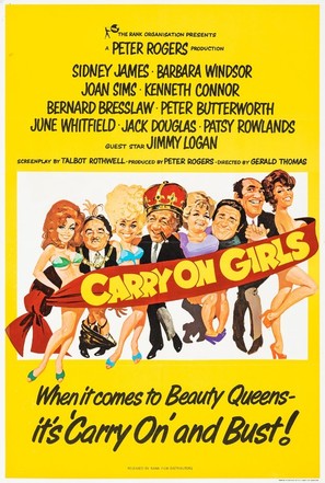 Carry on Girls - British Movie Poster (thumbnail)