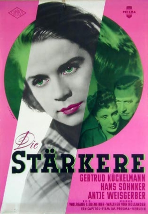 Die St&auml;rkere - German Movie Poster (thumbnail)