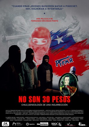 No son 30 pesos: Chile, genealog&iacute;a de una insurrecci&oacute;n - Argentinian Movie Poster (thumbnail)