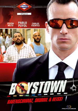 Chuecatown - German DVD movie cover (thumbnail)