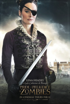 Pride and Prejudice and Zombies - British Movie Poster (thumbnail)