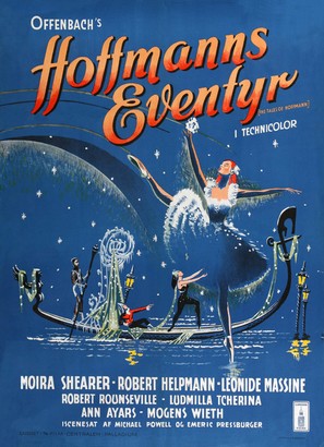 The Tales of Hoffmann - Danish Movie Poster (thumbnail)