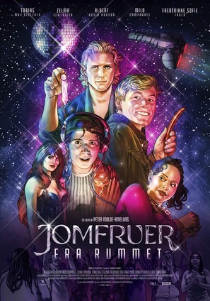 Jomfruer fra rummet - Danish Movie Poster (thumbnail)