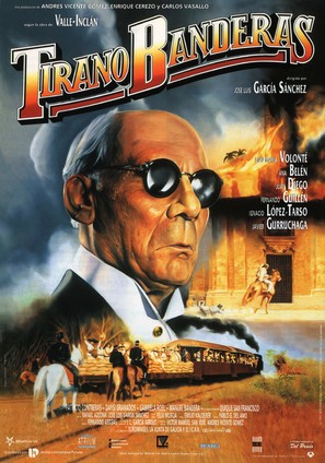 Tirano Banderas - Spanish Movie Poster (thumbnail)