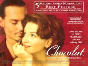 Chocolat - British Movie Poster (thumbnail)