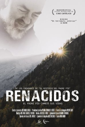 Renacidos - El Padre P&iacute;o cambi&oacute; sus vidas - Spanish Movie Poster (thumbnail)