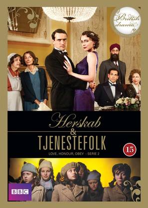 &quot;Upstairs, Downstairs&quot; - Danish DVD movie cover (thumbnail)