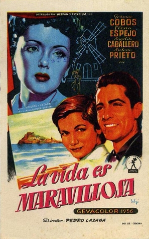 La vida es maravillosa - Spanish Movie Poster (thumbnail)