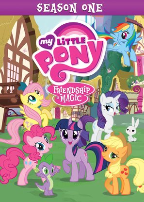 &quot;My Little Pony: Friendship Is Magic&quot; - DVD movie cover (thumbnail)