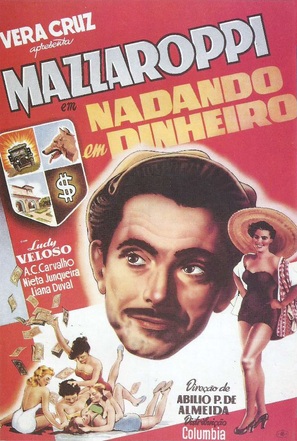 Nadando em Dinheiro - Brazilian Movie Poster (thumbnail)