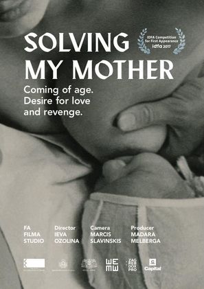 Solving My Mother - Latvian Movie Poster (thumbnail)