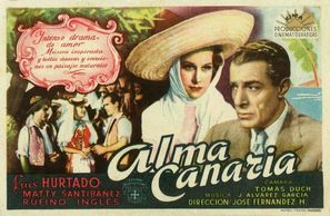 Alma canaria - Spanish Movie Poster (thumbnail)