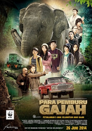 Para Pemburu Gajah - Indonesian Movie Poster (thumbnail)