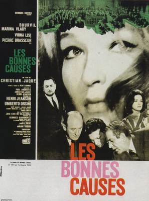 Les bonnes causes - French Movie Poster (thumbnail)
