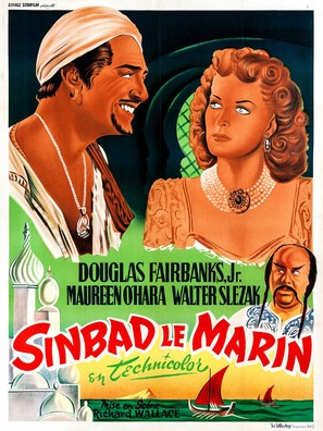 Sinbad the Sailor - French Movie Poster (thumbnail)