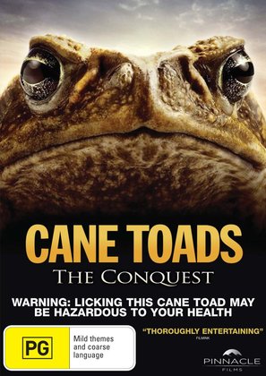 Cane Toads: The Conquest - Australian DVD movie cover (thumbnail)