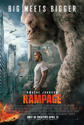 Rampage - Theatrical movie poster (thumbnail)