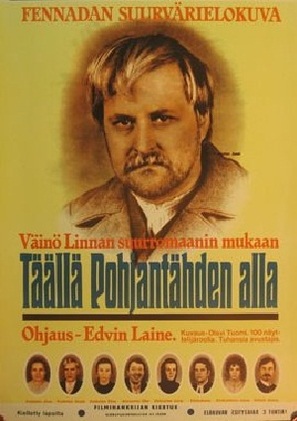 T&auml;&auml;ll&auml; Pohjant&auml;hden alla - Finnish Movie Poster (thumbnail)
