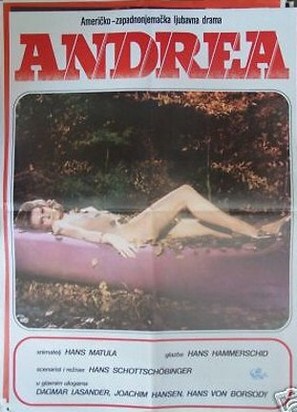 Andrea - Wie ein Blatt auf nackter Haut - Belgian Movie Poster (thumbnail)