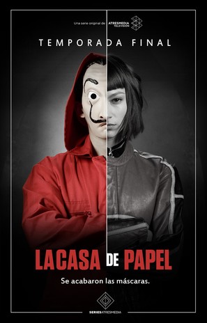 &quot;La casa de papel&quot; - Spanish Movie Poster (thumbnail)