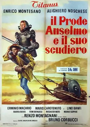 Il prode Anselmo e il suo scudiero Poster