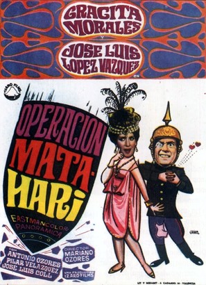 Operaci&oacute;n Mata Hari - Spanish Movie Poster (thumbnail)