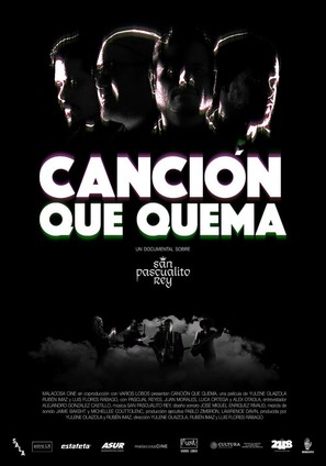 Canci&oacute;n que quema - Mexican Movie Poster (thumbnail)