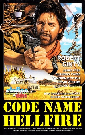 Code Name Vengeance - German VHS movie cover (thumbnail)