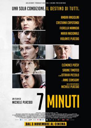 7 Minuti - Italian Movie Poster (thumbnail)