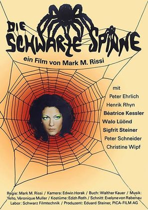 Die schwarze Spinne - Swiss Movie Poster (thumbnail)