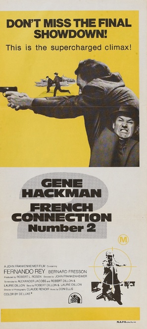 French Connection II - Australian Movie Poster (thumbnail)