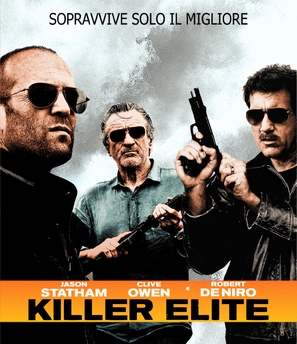 Killer Elite - Italian Blu-Ray movie cover (thumbnail)