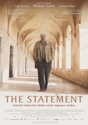 The Statement - German Movie Poster (thumbnail)