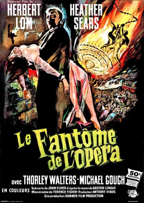 The Phantom of the Opera - French Movie Poster (thumbnail)