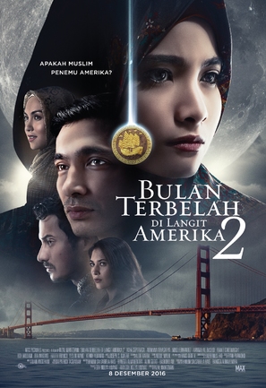 Bulan Terbelah di Langit Amerika 2 - Indonesian Movie Poster (thumbnail)