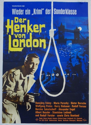 Der Henker von London - German Movie Poster (thumbnail)