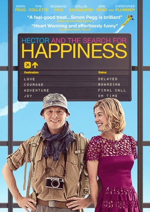 Hector and the Search for Happiness - DVD movie cover (thumbnail)