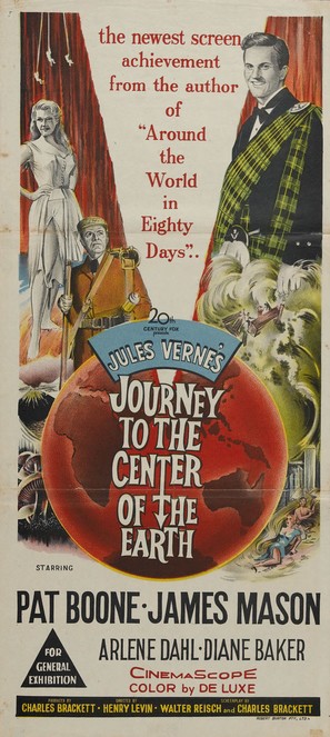 Journey to the Center of the Earth - Australian Movie Poster (thumbnail)
