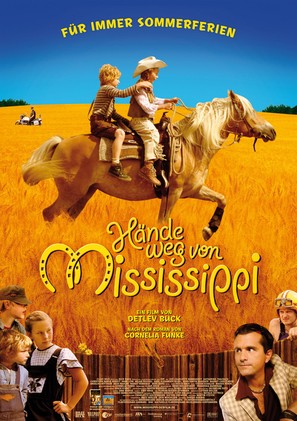 H&auml;nde weg von Mississippi - German Movie Poster (thumbnail)