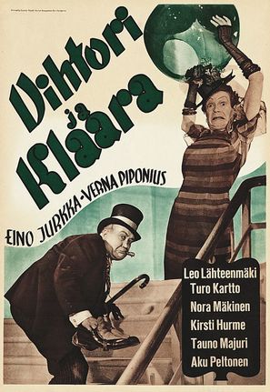 Vihtori ja Klaara - Finnish Movie Poster (thumbnail)