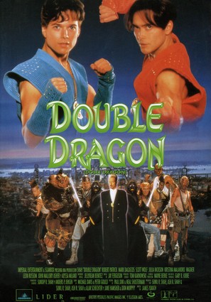 Double Dragon - Spanish Movie Poster (thumbnail)