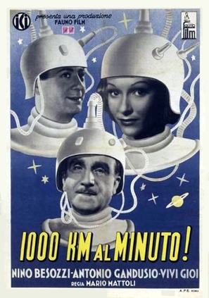 Mille chilometri al minuto - Italian Movie Poster (thumbnail)