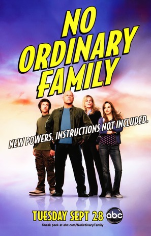 &quot;No Ordinary Family&quot; - Movie Poster (thumbnail)