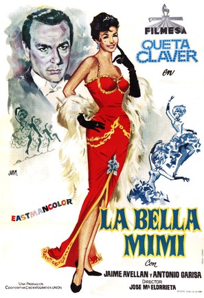 La bella Mim&iacute; - Spanish Movie Poster (thumbnail)